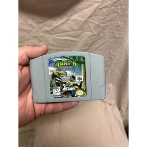 Turok: Dinosaur Hunter Nintendo 64 N64 solo carrello autentico - Foto 1 di 3