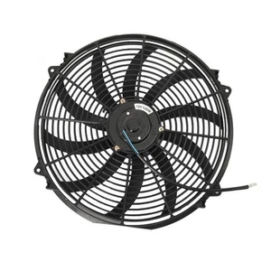120W 16" Slim Fan Universal 3000FCM Electric CAR Radiator Cooling Tool Kit - Bild 1 von 11