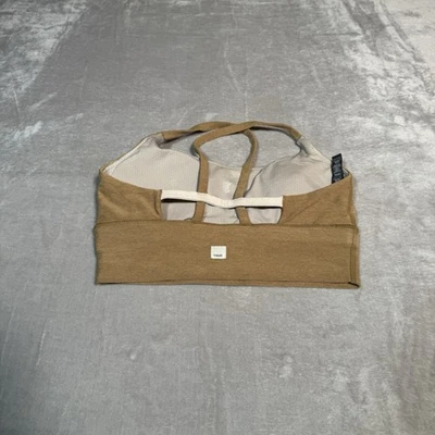 Vuori Sports Bra Womens Medium Brown Long Line Elevation Athletic Gym Running - Image 1 of 4