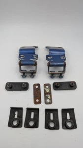 92-95 Honda Civic EG Hatchback Upper Glass Tailgate Hinges Blue OEM - Picture 1 of 3