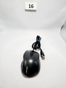 TECKNET USB Wired Mouse 6-Button Corded w/ 2 Adjustable DPI Modes UM013 -VG- - Picture 1 of 3