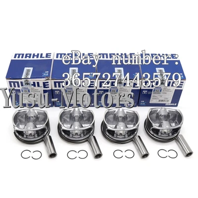 Juego de 4 anillos de pistón MAHLE para Mercedes-Benz SLC180 C180 2740301217 M274 1,6T Foto 1 de 4