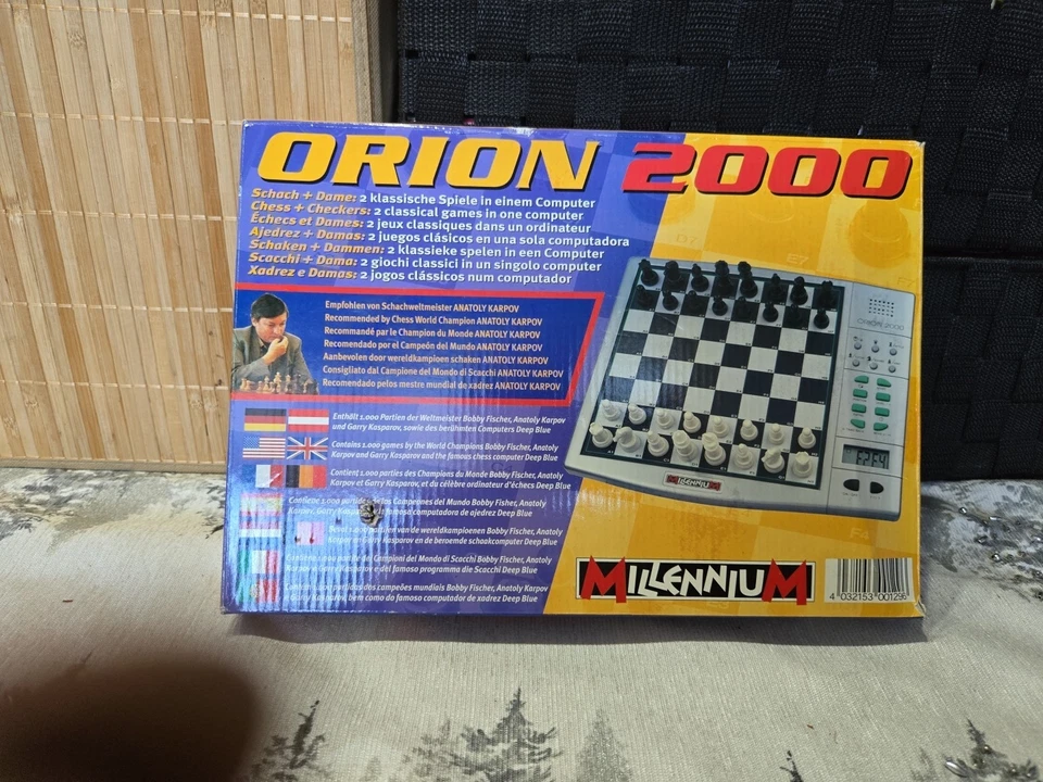 Millennium ORION 2000 Schachcomputer - Funktionsfähig - Schach Computer RAR ✅️ - Image 1 of 1