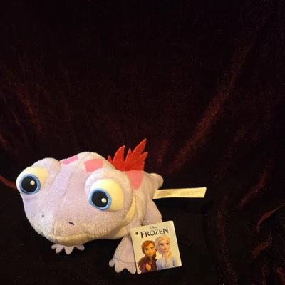 Disney Frozen 2 Bruni the Fire Spirit Salamander 9" Purple Mini Plush NEW    b11 - Image 1 of 4