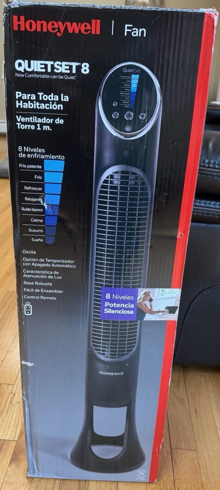 Honeywell QuietSet Whole Room Tower Fan-black Hyf290b