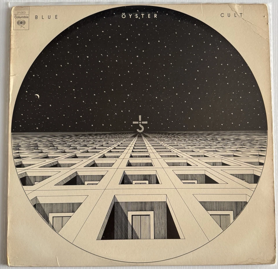 Blue Oyster Cult Self-Titled Columbia C 31063 1972 Vinyl LP - Image 1 of 4