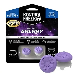 KontrolFreek PS5 PS4 Performance Thumbsticks Thumb Grips FPS FREEK GALAXY PURPLE - Picture 1 of 2