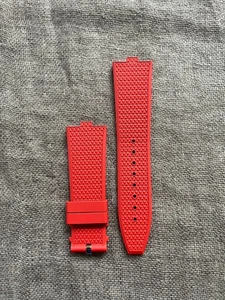 Authentic Vacheron Constantin Overseas 4500V Red Rubber Strap / Band - Picture 1 of 22