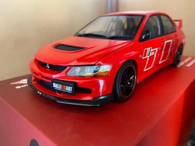 Autoart 1/18 Mitsubishi Lancer Evo 9 Ralliart modello guida a destra raro - Immagine 1 di 4