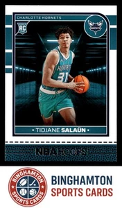 2024-25 Hoops #236 Tidjane Salaun RC Charlotte Hornets - Picture 1 of 2