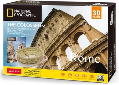 World Brands National Geographic Roma Puzzle 3D, Colore Marrone, DS0976 - Immagine 1 di 4