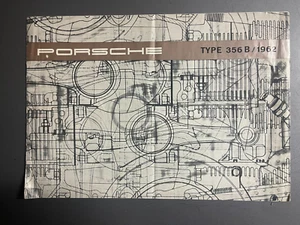 1962 Porsche 356-B Showroom Sales Brochure Prospekt, 12 Pages English, FAIR - Picture 1 of 4