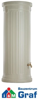 Graf SÄULENTANK Wassertank Regentonne in sandbeige, 2.000 Liter /#862004 - Bild 1 von 2