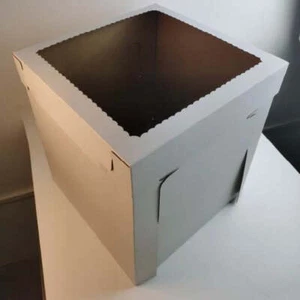 Tortenschachtel weiß 25x25x40cm - Bild 1 von 3