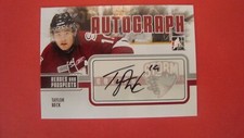 2009 10 IN THE GAME HEROES AND PROSPECTS A-TBE TAYLOR BECK  AUTOGRAPH *