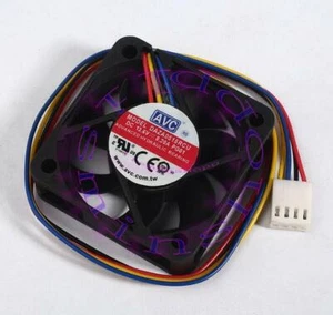 For AVC DAZA0515RCU DC13.6V 0.20A 50*50*15mm Waterproof Silent Cooling Fan 4wire - Picture 1 of 1