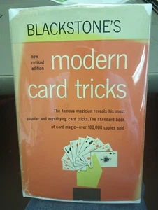 Blackstone's Modern Card Tricks nuova edizione riveduta HC DJ 1958 - Foto 1 di 2