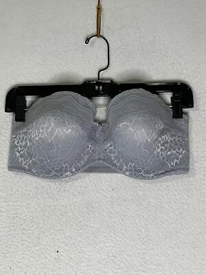 Sujetador b.tempt'd Gris Sexy Sin Tirantes Encaje Con Aros 954237 Mujer Talla 36DD Foto 1 de 4