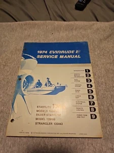 1974 135 Hp Starfire And Strangler Service Manual - Imagen 1 de 4