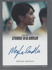 Star Trek Strange New Worlds Season 1 M. Sandhu (Full Bleed) Autograph