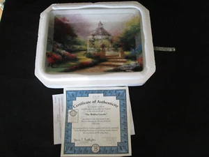 Bradford Exchange Sammlerplatte, Der versteckte Pavillon, COA - Bild 1 von 3