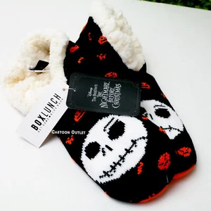 Disney Nightmare before christmas slipper socks jack Skeleton Tim Burton New - Picture 1 of 9