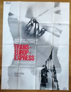 TRANS-EUROP-EXPRESS Trickignant Original Filmplakat 160x120 cm '68 - Bild 1 von 1