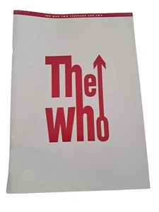THE WHO 2002 SUMMER TOUR PROGRAM- EXCELLENT CONDITION £45.99 - Imagen 1 de 4
