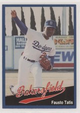 1991 Cal League Bakersfield Dodgers Fausto Tatis #3