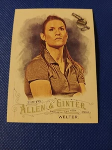 2016 JEN WELTER TOPPS ALLEN & GINTER  ASSISTANT FOOTBALL COACH CARD #179 ARIZONA - Picture 1 of 2