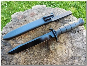 GLOCK® Austria Army Field Tactical Survival Knife GLOCK FM 81 Black - New - Picture 1 of 9