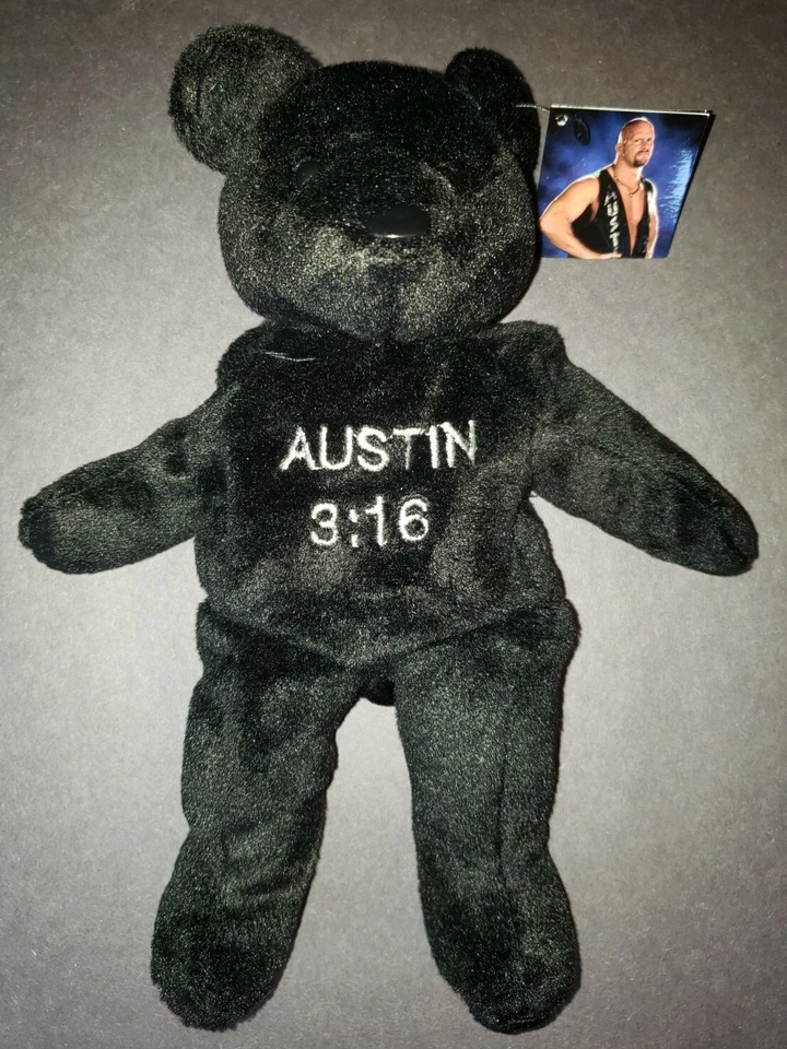 Stone Cold WWF Attitude Bear Steve Austin 1999 A3