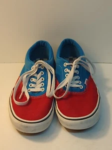 VANS Talla 10 Para Hombre - Bloque de Color Primario Old Skool (Rojo Azul Gris) - Imagen 1 de 13