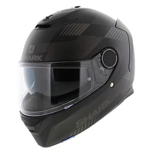 Shark Helmet Spartan 1.2 Strad matt black anthracite silver grey - Picture 1 of 11