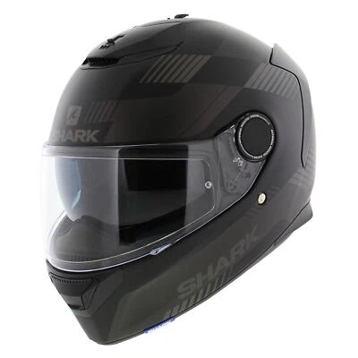 Shark Helmet Spartan 1.2 Strad Matt Black Anthracite Silver Grey - Image 1 of 4