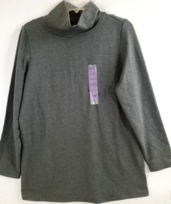 JONES New York-Womens Long Sleeve Pullover Sweatshirt-Small-Mock Neck-NEW wTags! - Image 1 of 4