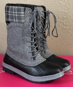 shoedazzle duck boots