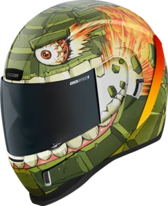 Icon Airform Motorcycle Helmet Grenadier Green Medium CLOSEOUT - Picture 1 of 3