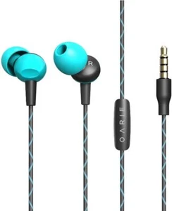 Auriculares In Ear Auriculares Auriculares Ruido ISO Micrófono Incorporado Teléfono Play Azul Claro - Imagen 1 de 6
