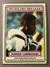 1980 Topps #2 Harold Carmichael RB Eagles EX-EXMNT