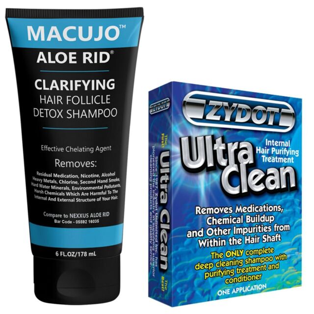 Macujo Aloe Rid Shampoo + Last Step Shampoo (Duo) Pack of 2