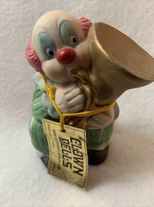Vintage Porcelain Clown Bell Musician Jasco - Picture 1 of 8