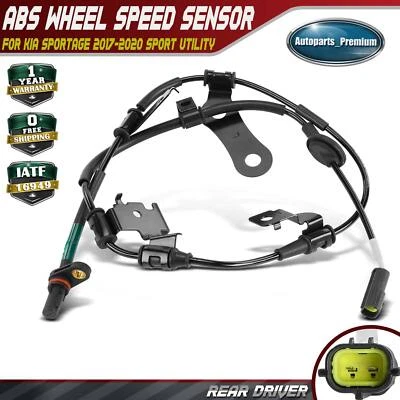 Sensor de velocidad de rueda ABS conductor trasero para Kia Sportage 2017-2020 deportivo utilitario AWD Foto 1 de 4
