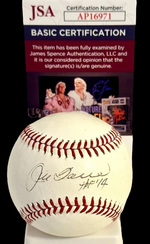JOE TORRE AUTOGRAPHED SIGNED OMLB BASEBALL JSA CERTIFIED HOF 14 YANKEES - Image 1 of 3