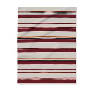 Striped Fleece Blanket Soft, Warm, Lightweight Throw for Couch, Bed - Picture 1 of 14
