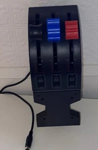 Saitek Pro Flight Cessna Throttle/Pitch/Mixture Controls With Mount - Picture 1 of 8