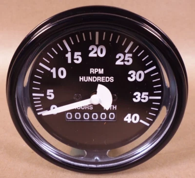 Tacómetro Humvee M998 M939 M35 calibre RPM MS35916-2 negro, 6680-00-825-2076 Foto 1 de 2