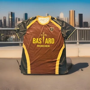 Bastard München Trikot Herren Large Braun Japanisch Futsal Anime Kaiser #10 - Bild 1 von 8