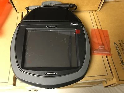 Hypercom Optimum L4150 Credit Card Terminal and Power Supply NEW - Image 1 of 4