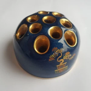 Antique Carlton Ware Mikado Flower Frog ceramic Chinoiserie Art Deco England - Picture 1 of 18